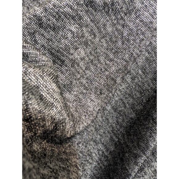 Jessica Howard Bow Tie Waist Dress Plus 20W Black Silver Shimmer Casual Cocktail - Picture 2 of 7